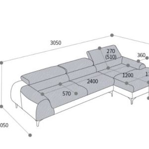 Sofa hiện đại góc L da Hàn đẹp HNS16 11 11 Mau sofa hien dai HNS16