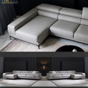 Sofa góc L hiện đại da Microfiber HNS21 15 11 Mau sofa hien dai HNS21