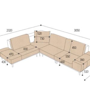 Mẫu ghế sofa da góc L HNS15 trẻ trung và sang trọng cuốn hút! 7 12 Mau sofa hien dai HNS15