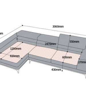 Sofa góc L hiện đại da Microfiber HNS21 16 12 Mau sofa hien dai HNS21