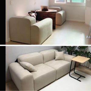 Sofa bọc nỉ HNSN01 sang trọng theo phong cách Ý 7 13 Mau sofa hien dai HNSN01