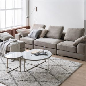 Sofa văng nỉ Hàn cao cấp HNSN10 thanh lịch thời thượng 1 15 Mau ghe sofa HNSN10