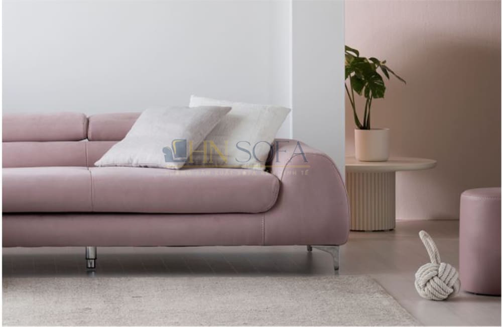 bàn ghế sofa nỉ chữ L đẹp tại HNsofa