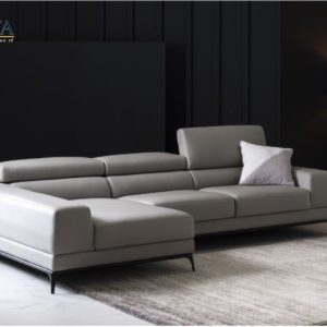 Sofa góc L hiện đại da Microfiber HNS21 2 3 Mau sofa hien dai HNS21