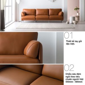 Mẫu sofa Microfiber hiện đại HNS08 15 4 Mau Sofa Hien Dai HNS08 1