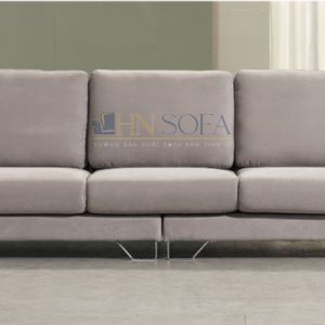 Sofa văng bọc nỉ HNSN06 thiết kế gọn gàng với màu xanh dịu nhẹ 2 4 Mau ghe sofa HNSN06