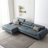 Sofa hiện đại góc L da Hàn đẹp HNS16 18 4 Mau sofa hien dai HNS16