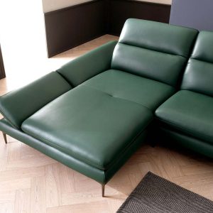 Mẫu sofa góc giả da Anh Quốc HNS53 3 4 Mau sofa hien dai HNS53