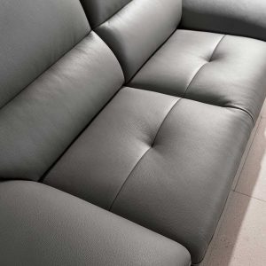 Mẫu sofa văng đôi da Microfiber HNS57 4 4 Mau sofa hien dai HNS58