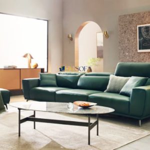 Sofa văng giả da Microfiber HNS79 thiết kế sang trọng, bền lâu 1 4 Mau sofa hien dai HNS79 e1657579980425