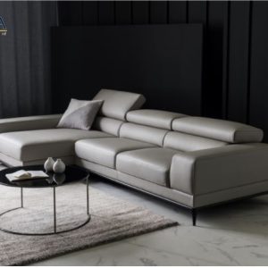 Sofa góc L hiện đại da Microfiber HNS21 4 5 Mau sofa hien dai HNS21