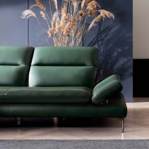 Mẫu sofa góc giả da Anh Quốc HNS53 4 5 Mau sofa hien dai HNS53