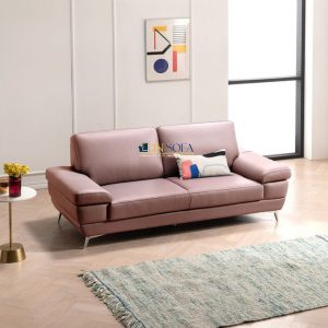 Mẫu sofa văng đôi da Malaysia HNS56 4 5 Mau sofa hien dai HNS56