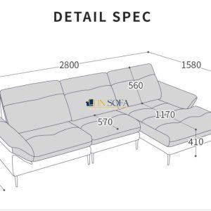 5 Mau sofa hien dai HNS65 1