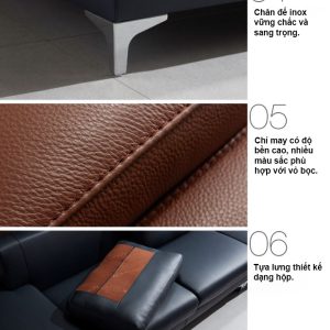 6. Sofa Hien Dai HNS07