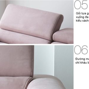 Mẫu sofa góc nỉ hàn HNSN07 giá rẻ bền đẹp 6 8 Mau ghe sofa HNSN07
