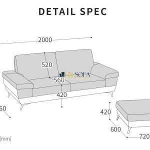 Mẫu sofa văng đôi da Malaysia HNS56 7 8 Mau sofa hien dai HNS56