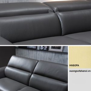 Sofa góc chữ L bọc da Ý HNS28 7 9 Mau sofa hien dai HNS28