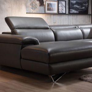 Mẫu sofa góc L màu nâu sang trọng HNS07 4 Mau Sofa Hien Dai HNS07 2 1