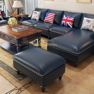Sofa bộ bọc da Hàn HNS64 - Mảnh ghép hoàn hảo cho phòng khách 4 anh sofa 5