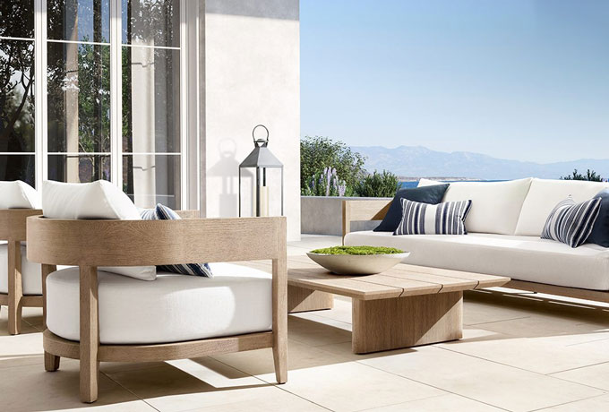 Mẫu sofa gỗ sồi Nga đẹp