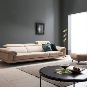 Mẫu sofa văng giả da Hàn Quốc HNS101 - Nhẹ nhàng như nàng thơ 1 sofa vang HNS101 1 e1658705427843