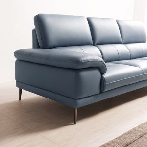 Sofa văng phòng khách HNS126 trẻ trung với tone màu xanh ngọc tươi mát! 2 sofa vang hns126 3