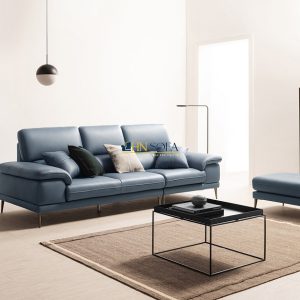 Sofa văng phòng khách HNS126 trẻ trung với tone màu xanh ngọc tươi mát! 1 sofa vang hns126 4