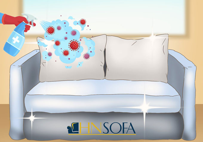 Vệ sinh ghế sofa giúp tiêu diệt những vi khuẩn nấm mốc có hại