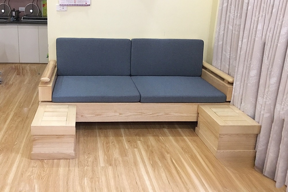 10+ Mẫu ghế sofa gỗ cho phòng khách nhỏ gọn, đẹp hiện đại 14 sofa-go-cho-phong-khach-nho-2