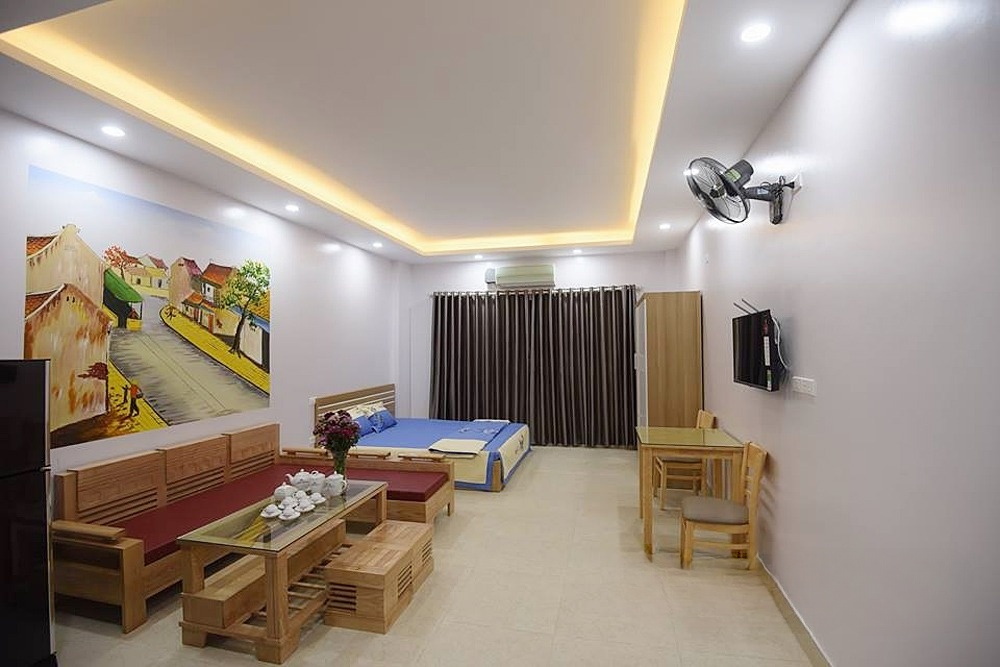 10+ Mẫu ghế sofa gỗ cho phòng khách nhỏ gọn, đẹp hiện đại 13 sofa-go-cho-phong-khach-nho-9