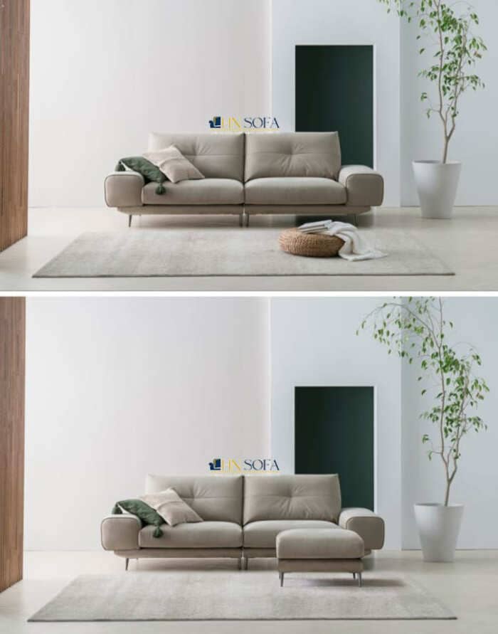 10 Mẫu Sofa Màu Kem Đẹp, Hiện Đại Được Yêu Thích Nhất 2024 14 sofa-mau-kem-4