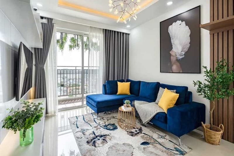 Ghế Sofa Xanh Navy Đẹp Sang Trọng Cho Phòng Khách 2024 7 sofa-xanh-navy-1