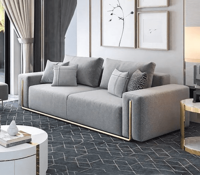 15+ Mẫu ghế sofa không chân giá rẻ hiện đại, đơn giản mà đẹp 22 sofa không chân 8