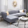 Sofa tân cổ điển góc L HNS151 bọc nỉ Hàn Quốc 2 HNS151