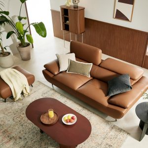 Sofa văng 2 chỗ HNS159 bọc da Nhật 3 HNS159 2