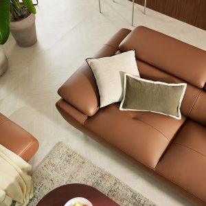 Sofa văng 2 chỗ HNS159 bọc da Nhật 2 HNS159 3