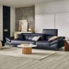 Sofa văng HNS161 bọc da Microfiber của Ý 6 HNS161