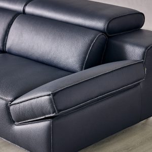 Sofa văng HNS161 bọc da Microfiber của Ý 3 HNS161 2