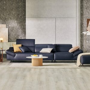 Sofa văng HNS161 bọc da Microfiber của Ý 1 HNS161 4