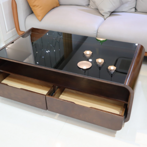 Bàn trà gỗ Sồi tự nhiên BT17 2 Ban tra BT17