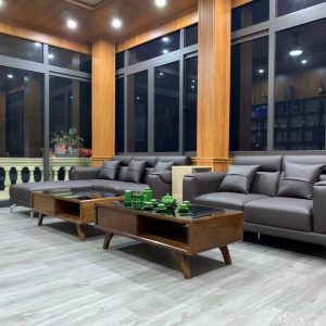 Bàn trà gỗ Sồi tự nhiên BT18 2 Ban tra bt18 3