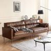 Sofa văng da bò Ý nhập khẩu HNS223 5 sofa da bo hns223