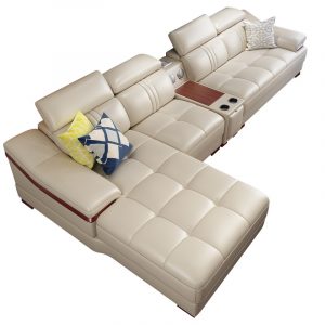 Sofa góc L HNS181. Hiện đại và bề thế 2 sofa goc l hns181