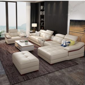 Sofa góc L HNS181. Hiện đại và bề thế 4 sofa goc l hns181 4