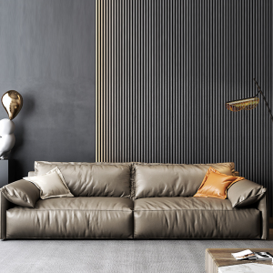 Sofa văng da bò Ý nhập khẩu HNS170 1 sofa vang hns170 3