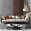 Sofa văng HNS171 bọc da Ý nhập khẩu 3 sofa vang hns171