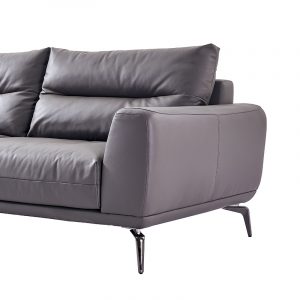 Sofa văng bọc da bò nhập khẩu Ý HNS237 4 sofa da bo hns237 5