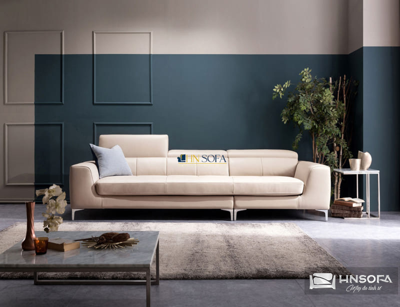 Sofa văng da công nghiệp Nhật Bản có thiết kế thanh mảnh, gọn nhẹ