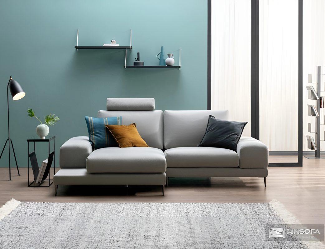 Với thiết kế tinh tế, ghế sofa góc mini hiện đại mang đến sự thoải mái và sự sang trọng cho không gian sống của bạn